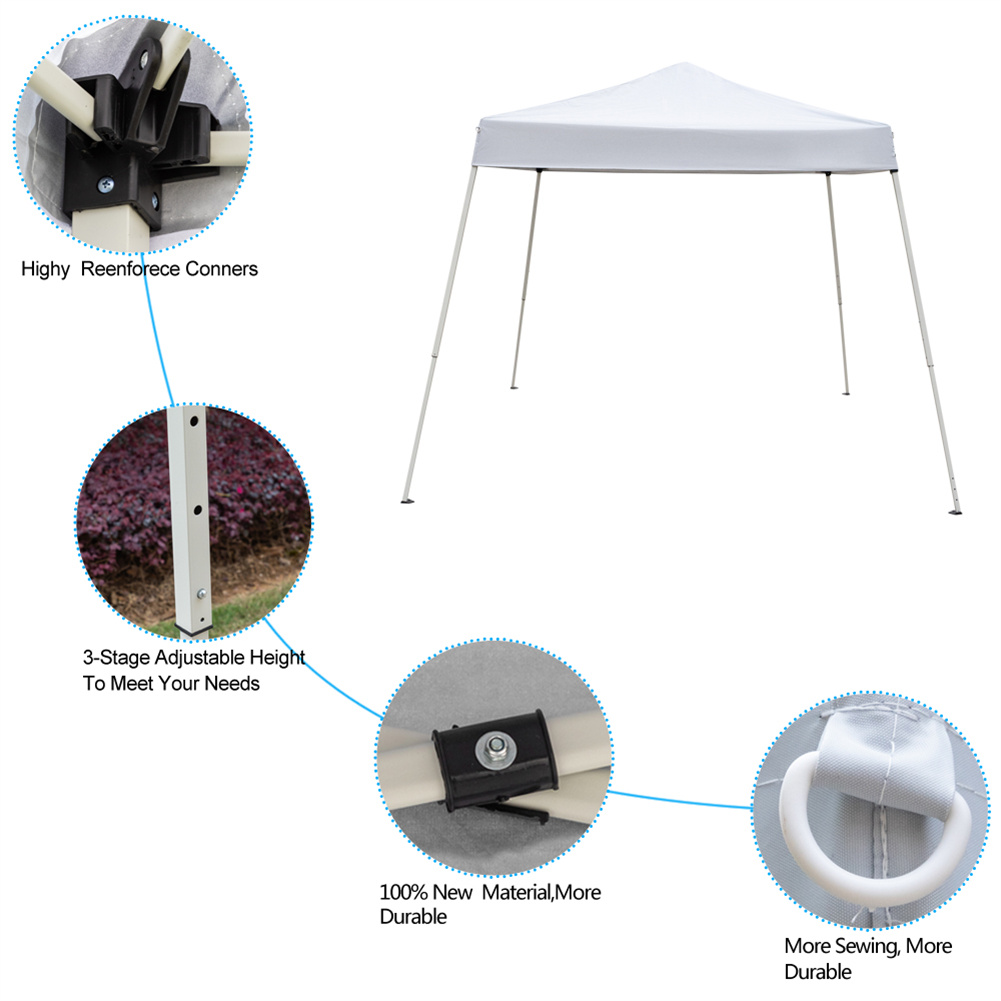 Cheap Goat Tents 3 X 3 Meter Waterproof Folding Tent Oxford Cloth Outdoor Portable Home Use Assemble Tent For Camping Hiking Drop shipping   